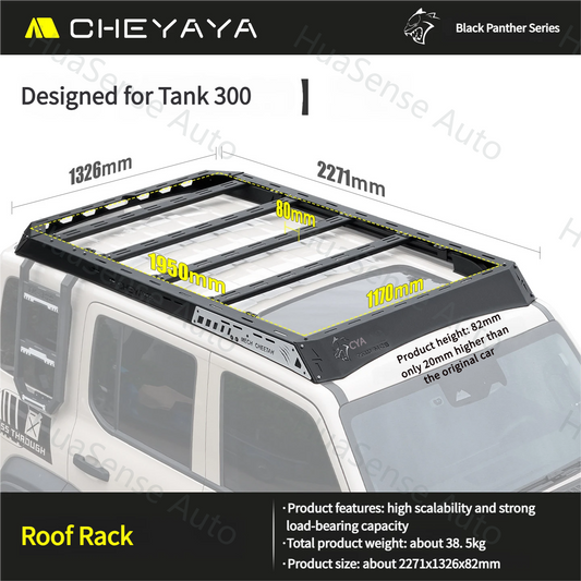 Tank 300 Black Panther Series Roof Rack