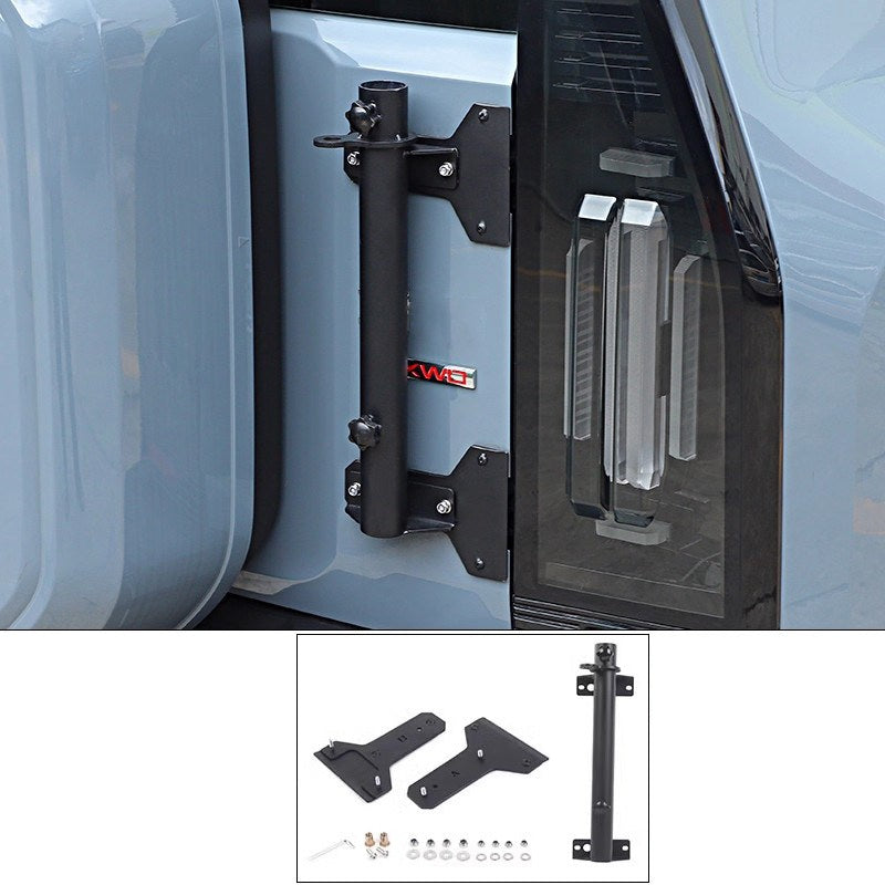 Jetour T2 Tailgate Flag Pole & Hinge Step