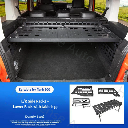 Tank 300 Trunk Storage Racks