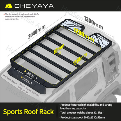 Tank 300/500/700 CHEYAYA Series Roof Rack