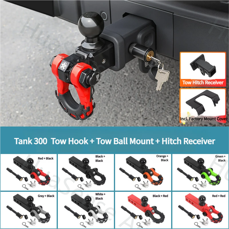 Tank 300 Towning Kit & Spare Tire Carrier