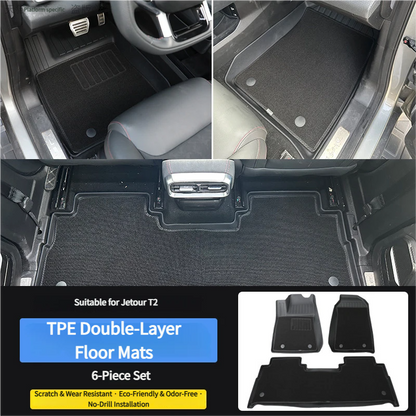 Jetour T2 TPE Floor & Trunk Mats