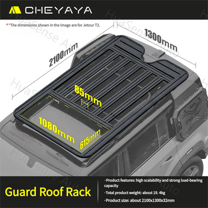 Jetour T2 CHEYAYA Series Roof Platform Set