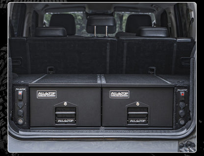 Alltop Rear Trunk Storage Drawer Box