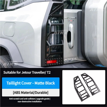 Jetour T2 Headlight & Taillight Covers