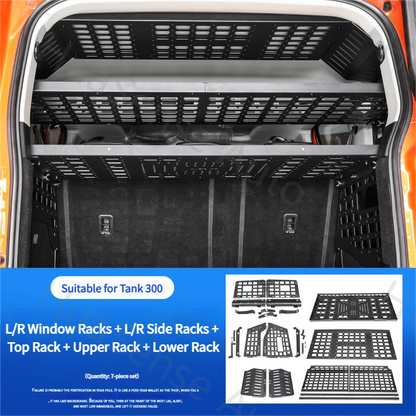 Tank 300 Trunk Storage Racks