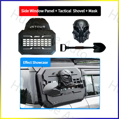 Jetour T2 Roof Rack, Side Storage Bag, Side Window Panel