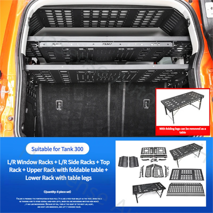 Tank 300 Trunk Storage Racks