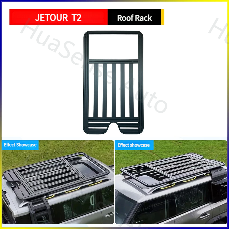 Jetour T2 Roof Rack, Side Storage Bag, Side Window Panel