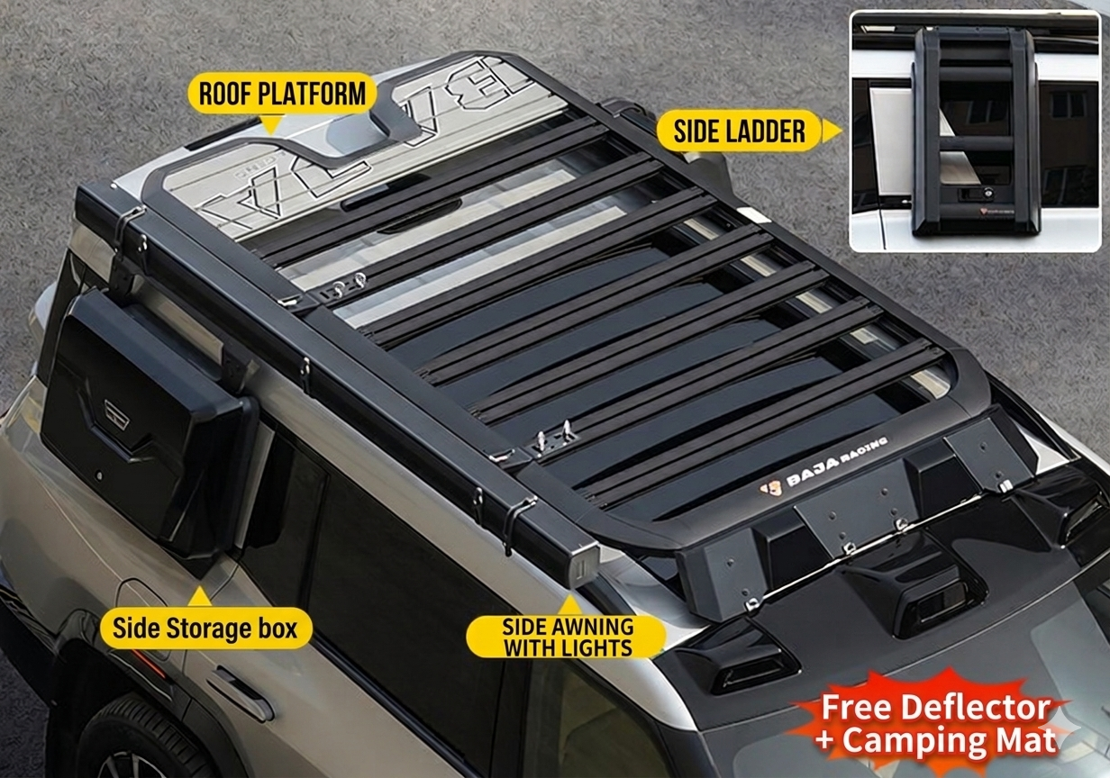 BYD Leopard 8 BAJA Roof Rack Platform