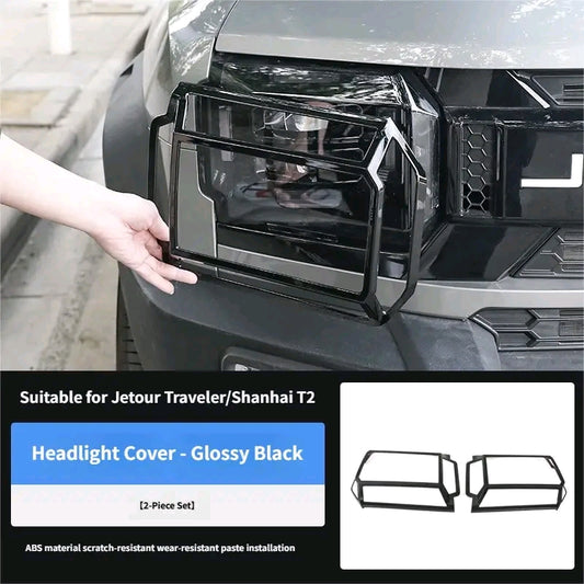 Jetour T2 Headlight & Taillight Covers