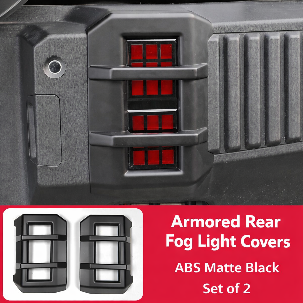 Jetour T2 Front & Rear Fog Light Covers