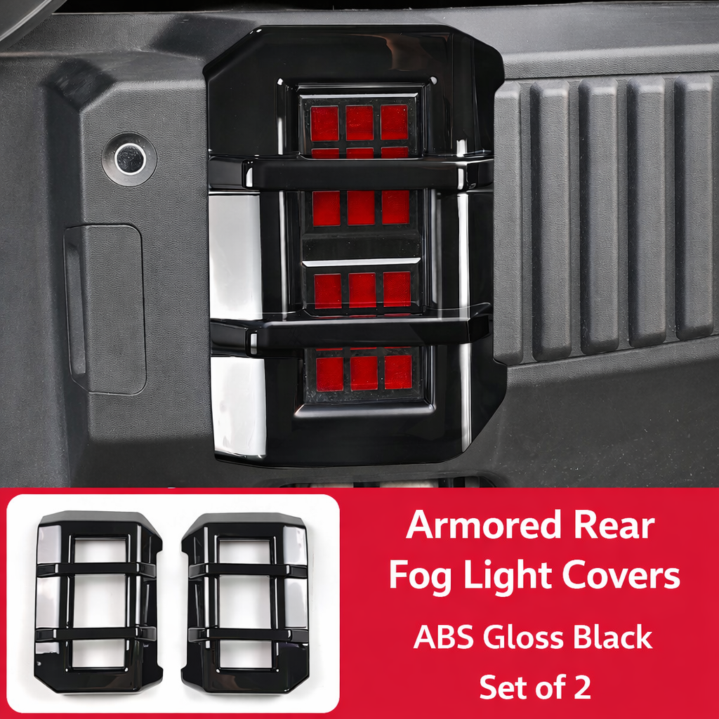 Jetour T2 Front & Rear Fog Light Covers