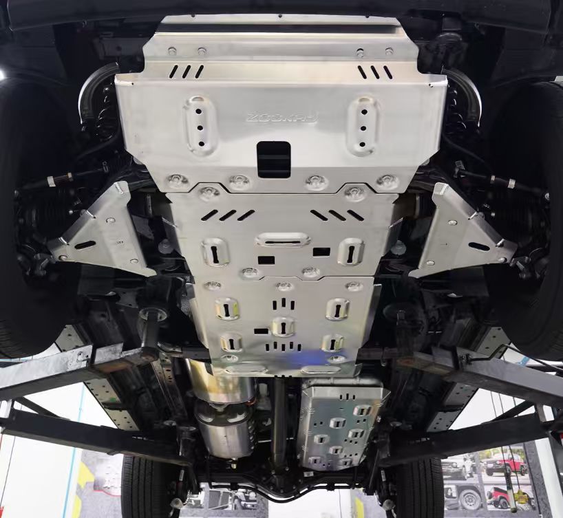 Tank 300/500/700 5052 series aluminum-magnesium alloy 8mm skid plate